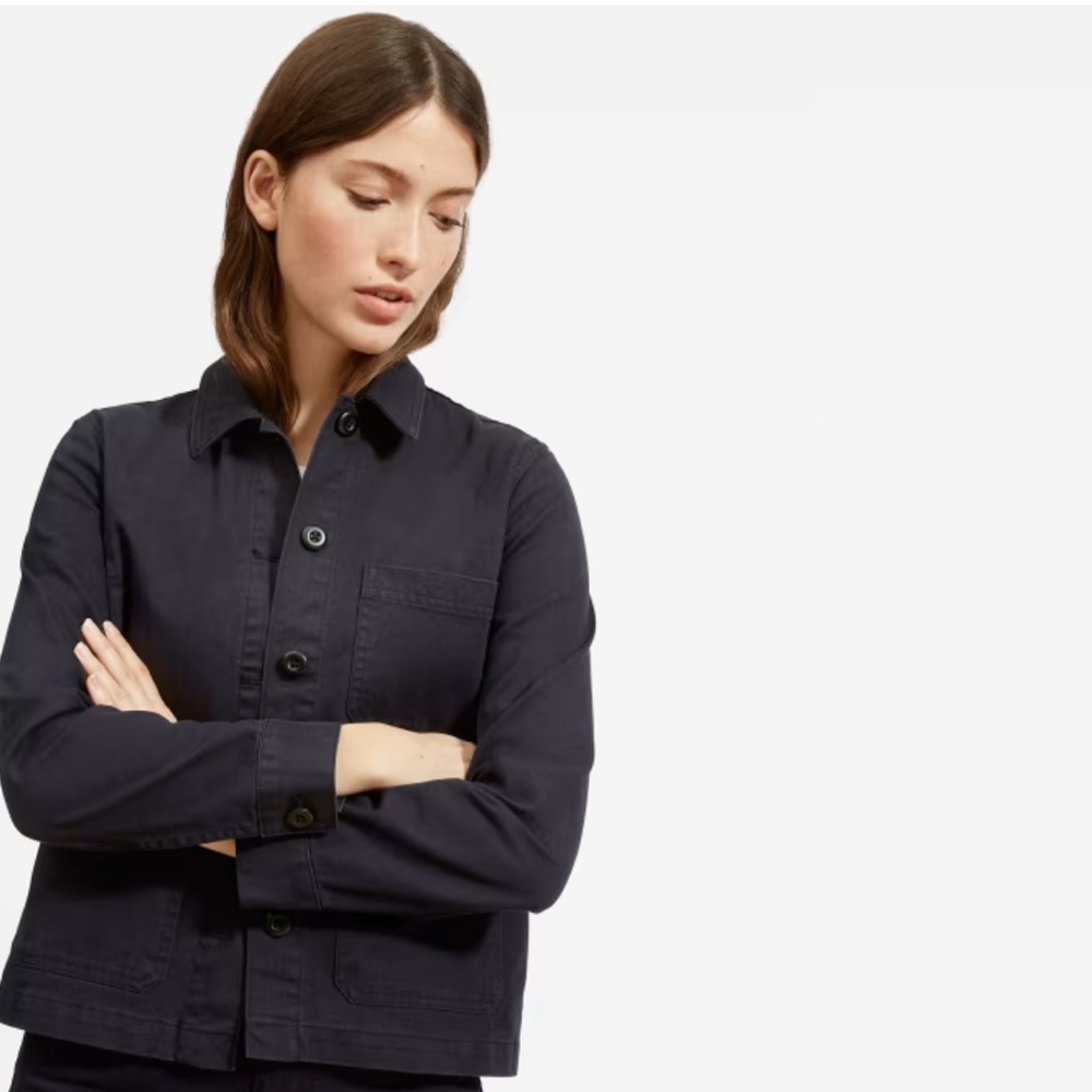 Everlane Dark Blue Chore Jacket